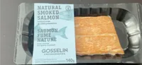 Saumon fumé nature