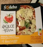 Dolce pizza 4 formaggi