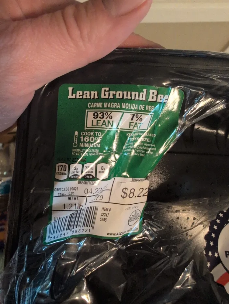 GROUND BEEF