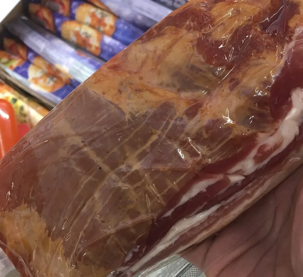 Poitrine salee fumee disc