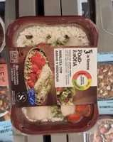 Merluza con arroz y verduras