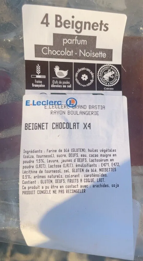 Beignets chocolat
