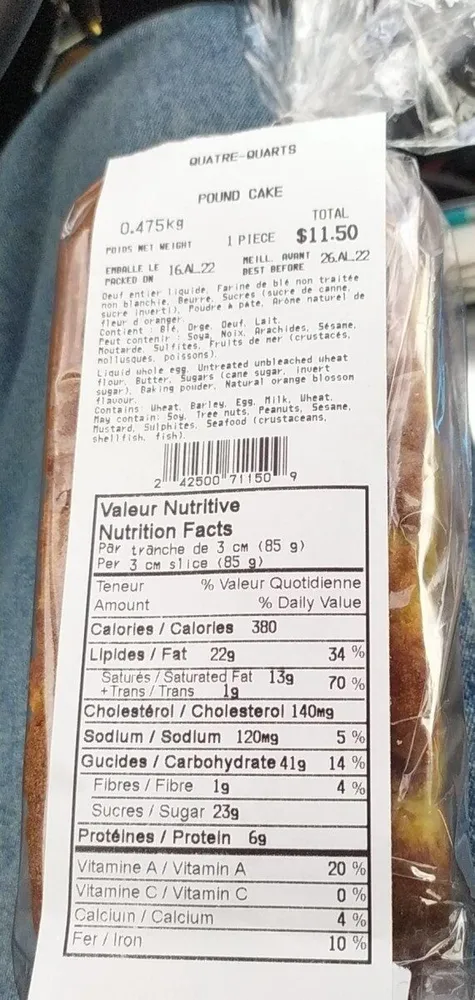 Pound Cake