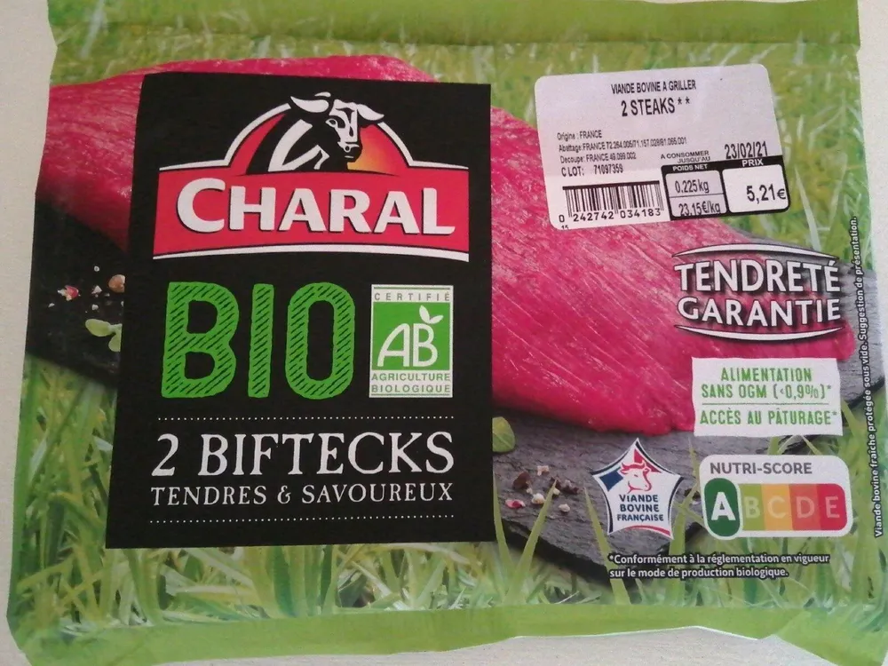 2 Biftecks Bio
