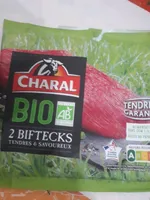 Charal Bio  biftecks tendres et savoureux