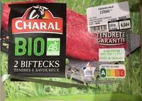 2 Biftecks BIO tendres & savoureux