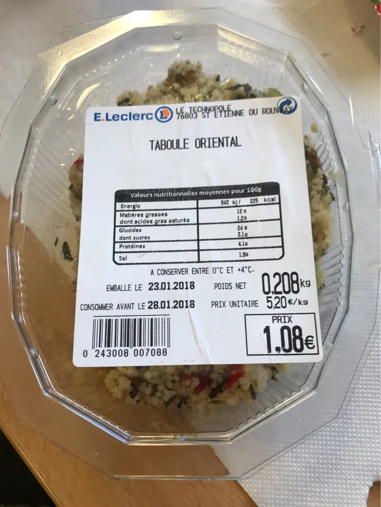 Taboule oriental