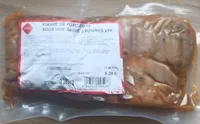 Viande de porc cuite sous vide sauce 3 poivres vpf