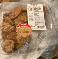 Mini oatmeal raisin cookies