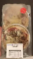 2 pizzas jambon champignons