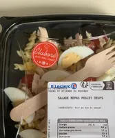Salade repas poulet œuf