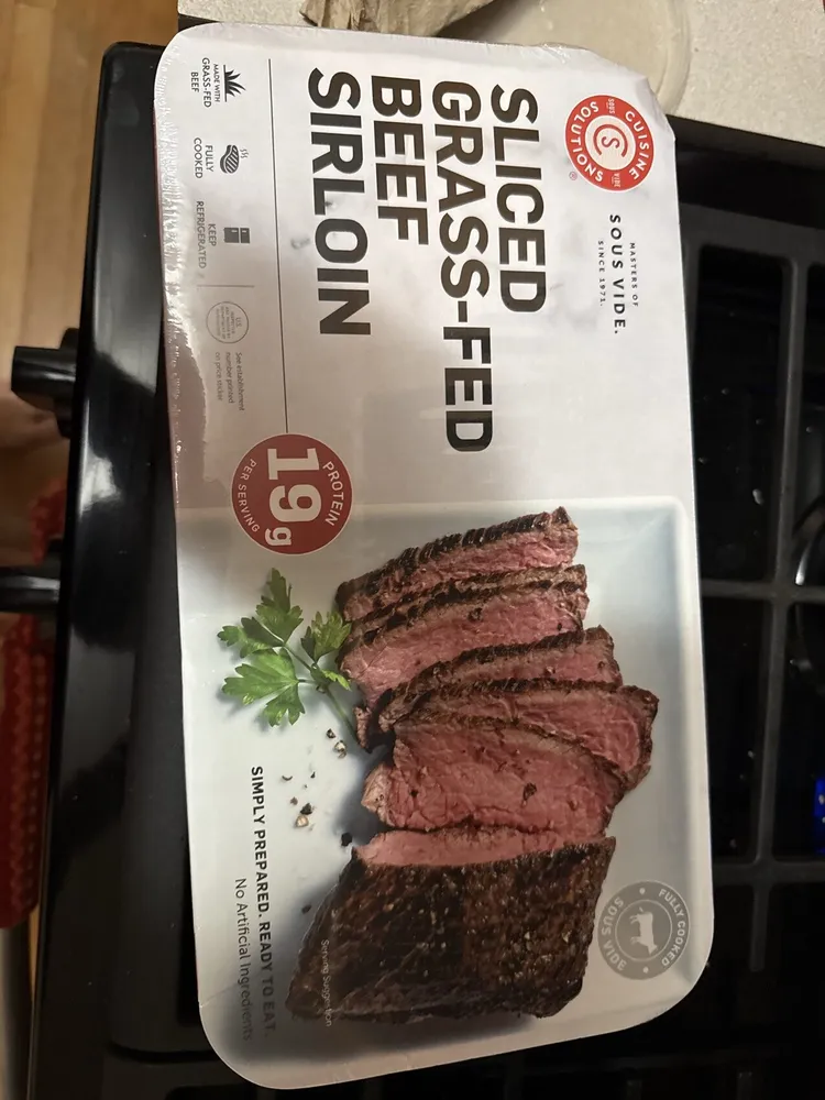 Sliced Grass-Fed Beef Sirloin