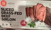 Sliced Grass-Fed Beef Sirloin
