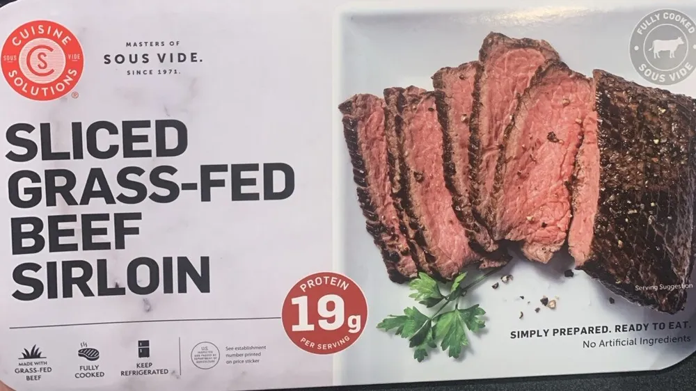 Sliced Grass-Fed Beef Sirloin