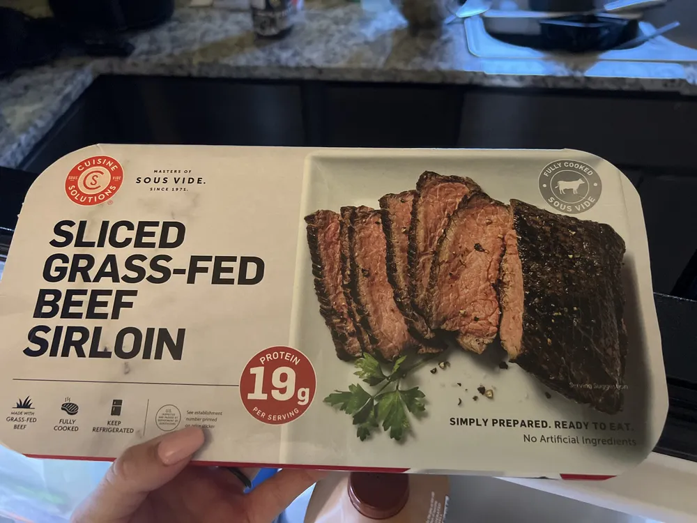 SLICED GRASS-FED BEEF SIRLOIN