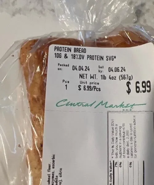 Central Market Protein Bread