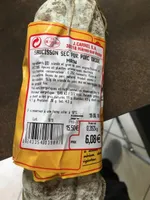 Saucisson sec pur porc bride main