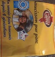 Saucisson sec pur porc bride main