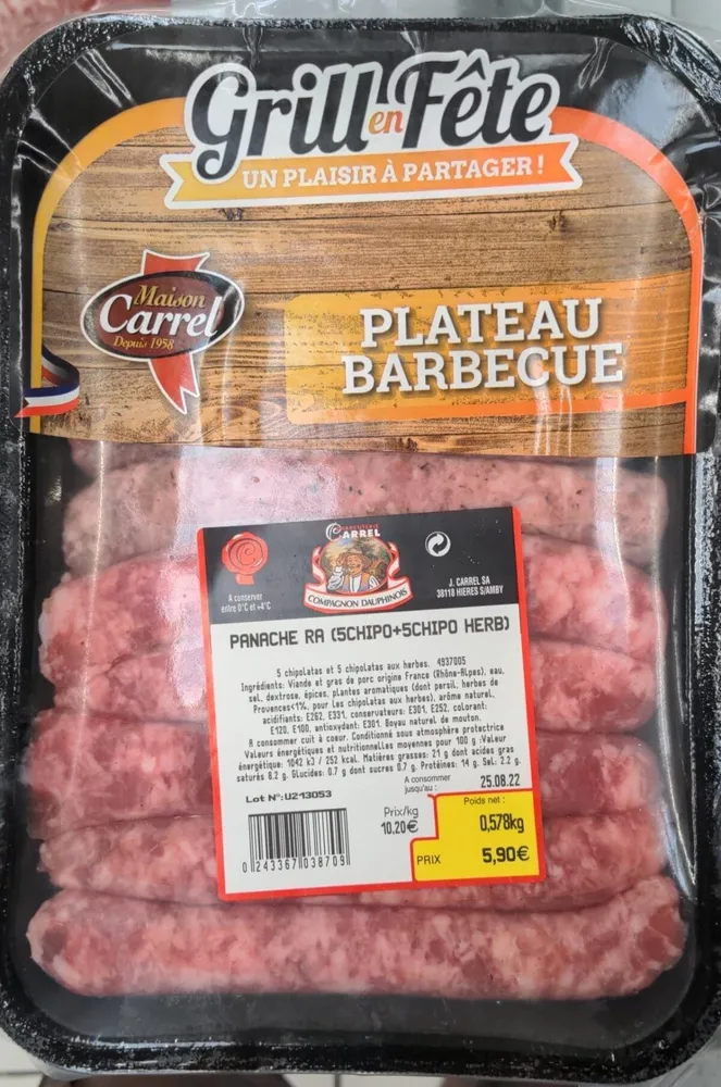 Plateau barbecue