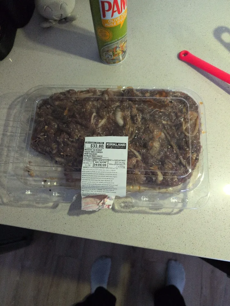 Beef bulgogi korean bbq sauce