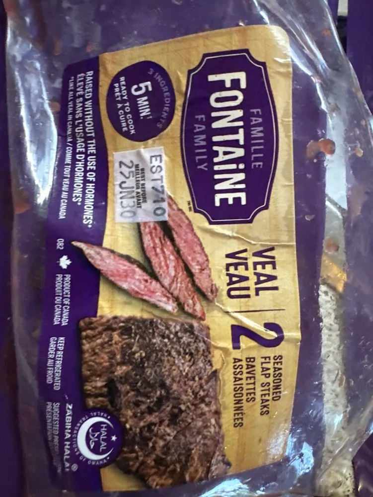 Veau Steak Preseasoned