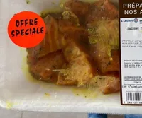 Saumon marinade. Romarin citron