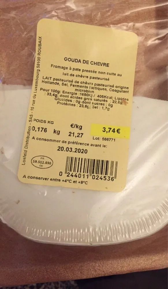 Gouda de chevre