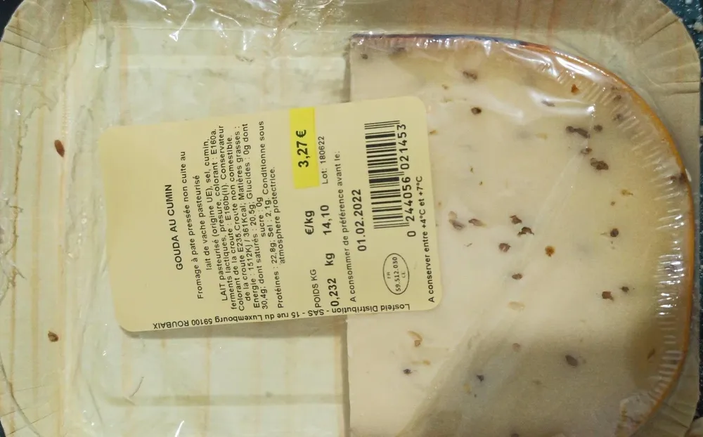 Gouda au cumin