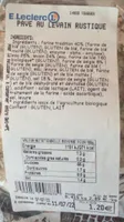 Pavé au levain rustique