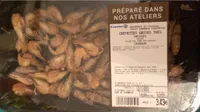 Crevettes grises tres grosses