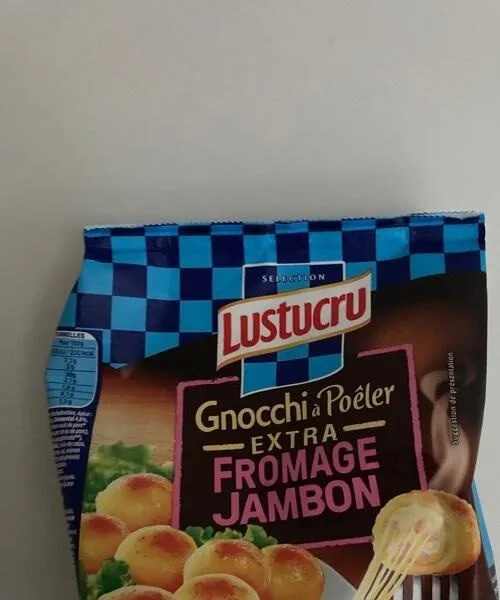 Gnocchi à poêler fromage jambon