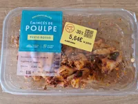 Émincés de poulpe
