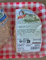 Haché de jambon pané au fromage