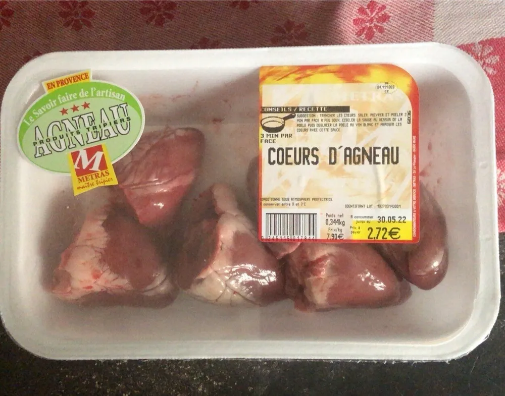 Coeurs d’agneau