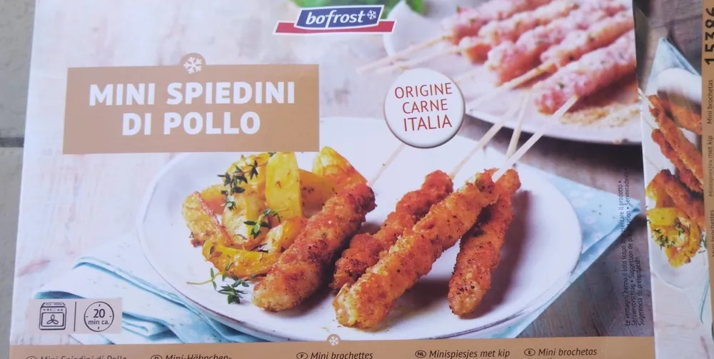 Mini spiedini di pollo