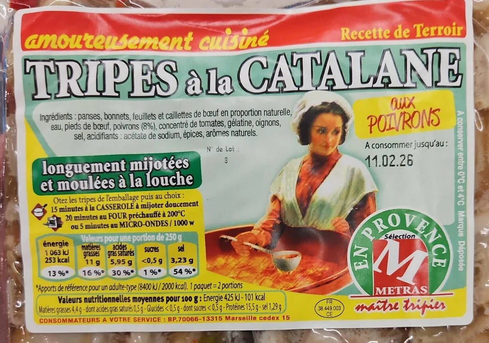 Tripes à la catalane