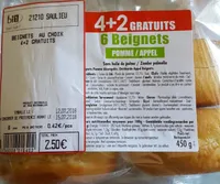 6 Beignets Pomme / Appel