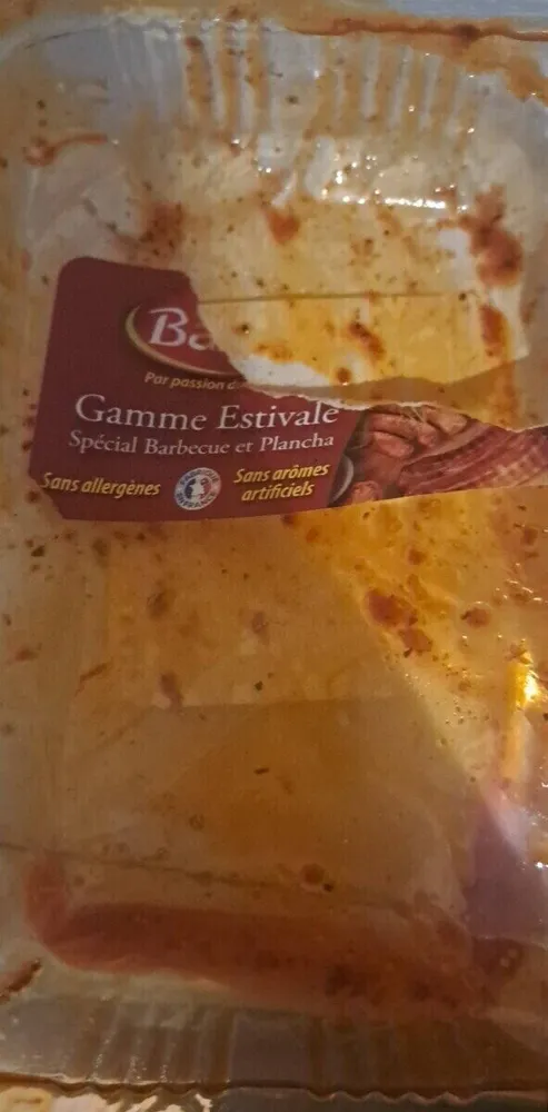 Grillade de porc marinade barbecue ×4