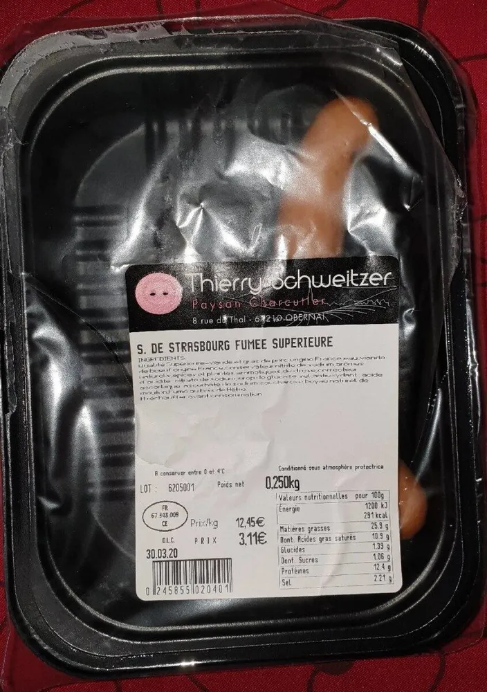 Saucisse de Strasbourg