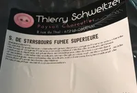 Saucisse de strasbourg
