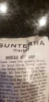 Barbeque beef wrap