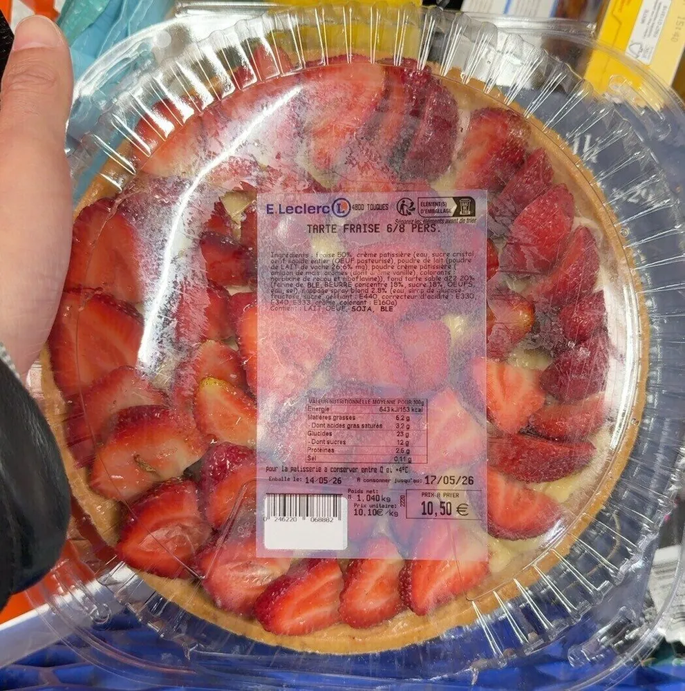 Tarte fraises