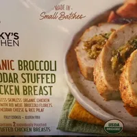 Organic Broccoli Cheddar Stuffed Chicken Breast