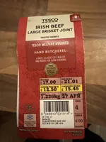 Irish Beef Brisket Joint