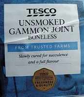 Unsmoked gammon joint boneless
