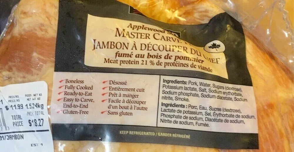 Jambon a decouper du chef