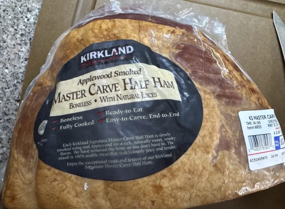 Applewood Smoked Master Carve Half Ham