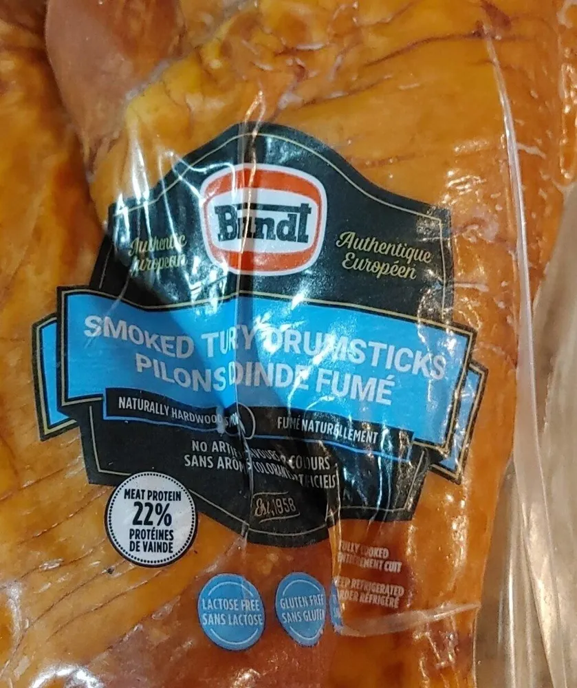 Smoked turkey drumstick