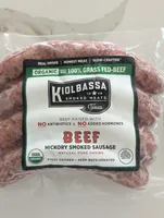 Organic Beef Smoked Sausage