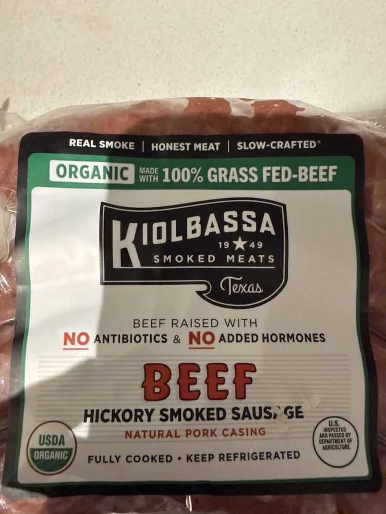 Beef Hickory Smoked Sausage
